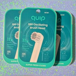 Quip 360 Oscillating Brush Head - White